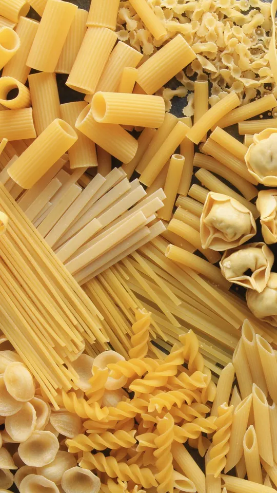 Vari formati di pasta